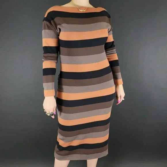knee length dresses for ladies Vintage Lace Cream Knit Dress main image 0